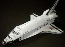 It doesn't borrow any parts from the official build either. Space Shuttle Models Axm Paper Space Scale Models Com