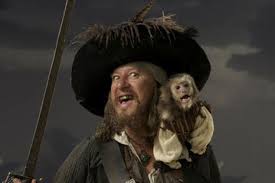 On pirates of the caribbean might have lost will and elizabeth in its fourth installment, but one familiar face who does. Geoffrey Rush As Captain Barbossa With His Pet Monkey Abc News Australian Broadcasting Corporation