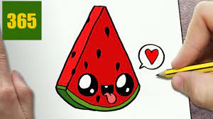 How To Draw Draw A Cute Watermelon Easy Youtube You can choose the how to draw a cute watermelon apk version that suits your phone, tablet, tv. how to draw draw a cute watermelon easy