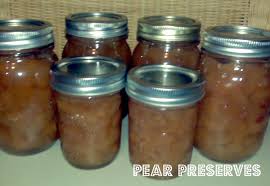 Keep adding the pears in 2 quart quantities along with 1 1/2 cups sugar (1 1/2 cup sugar to each 2 quarts of pears) until all of the slices pears have been added. Pear Preserves Heart Of A Country Home