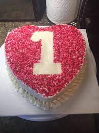 Concept for birthdays, valentine`s day, weddings. Valentine S First Birthday Smash Cake Smash Cake First Birthday Birthday Cake Girls Girl First Birthday