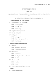 Check spelling or type a new query. Pdf Citrus Irrigation