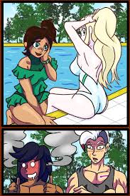 Swimming lessons Porn comic, Rule 34 comic, Cartoon porn comic -  GOLDENCOMICS