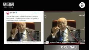 Yandaştan Erbakanın konuşmasına montaj