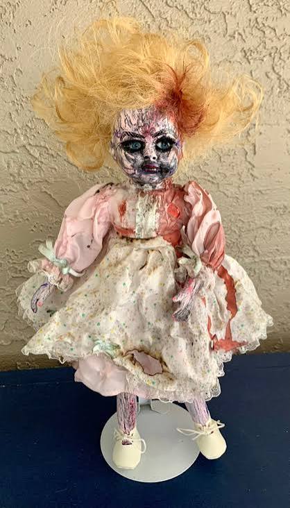 OOAK Creepy Horror Doll 15” Bleeding Betty Halloween Dead Doll - Etsy