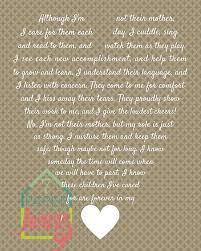Caregiver Daycare Poem Print Daycare Provider Gift Etsy Daycare Provider Gifts Daycare Providers Mothers Day Presents
