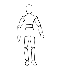 The secret is to use them for lots of practice drawing s. Mannequin Outlines For Drawing Mannequin Drawing Art Worksheets Outline Drawings