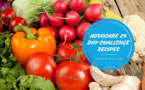 advocare 24 day challenge recipes