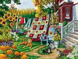 Pin By Bilge Cigdem Uzun On Random Pictures And Verses Puzzle Art Country Art Fall Jigsaw Puzzles