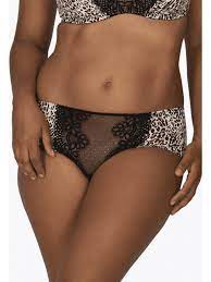 Un shorty femme grande taille (du 46/48 au 58/60) confectionné dans une jolie dentelle à motifs fleuris avec une bande de guipure dans le bas et une taille élastiquée en microfibre très confortable. Shorty Imprime En Dentelle Et Microfibre L Irresistible Lingerie Boutique En Ligne Well