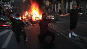 The protesters gathered on a square in front of the rijksmuseum and van gogh museum art people walk on an empty street as netherlands has gone into lockdown as the spread of the coronavirus. Police Fire Tear Gas At Paris Protesters As George Floyd Demonstrations Spread Across Globe Marketwatch