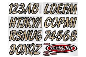 Ok, i went thru it all at myfonts.com and didn't get anything close. Brown Black Boat Lettering Registration Numbers 400