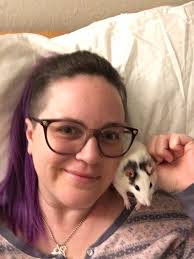 Cute dog takes selfies