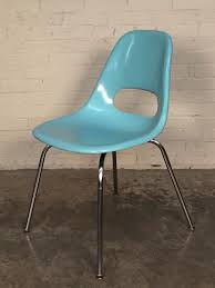 Vintage Krueger Mid Century Modern Fiberglass Shell Chair Eames Era Decor Shell Chair Fiberglass Shell Chairs Mid Century Modern