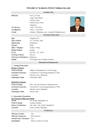 Why is resume format so important? Sample Resume Sales Executive Malaysia Sales Manager Resume Sample