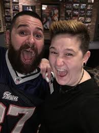 Crazy Joe and friends at the Kickoff Party