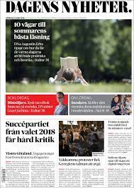 See today's news at www.verdihuset.no. Newspaper Dagens Nyheter Sweden Newspapers In Sweden Saturday S Edition June 22 Of 2019 Kiosko Net