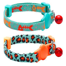 Gotags personalized cat collars with breakaway safety release buckle, custom embroidered cat. Best Cat Collars In 2019 Rogz Blueberry Whistle And More Business Insider