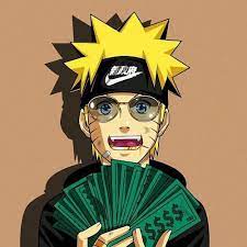 Nice Nike Narito Cartoon Art Anime Trill Art