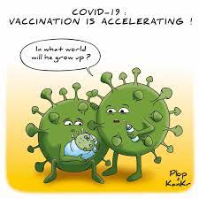 Choose from 330+ vaccine cartoon graphic resources and download in the form of png, eps, ai or psd. Covid 19 Vaccination Is Accelerating Cartoon Movement