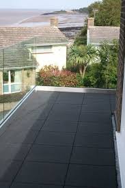 Rubber Promenade Tiles Roof Garden Flat Roof Roof Terrace