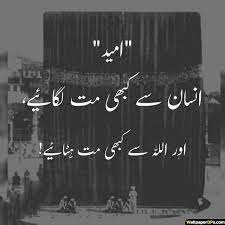 Umeed Beautiful Urdu Quotes Wallpaper For Fb N Whatsapp Urdu Quotes Beautiful Islamic Quotes Islamic Love Quotes