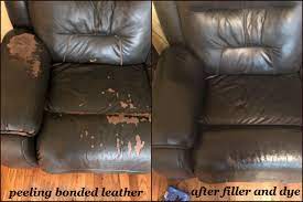 The first thing we want to do is to scrape off all the leather that has begun to peel from the leather chair. How To Repair Peeling Leather Faux Leather Bonded Leather Blues Leather Couch Repair Faux Leather Chair Faux Leather Sofa