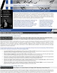 Global Corporate Affairs Executive Resume Sample Executive Resume Resume Affair