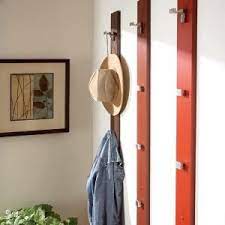 Create A Sleek And Simple Coat Rack And Hat Rack Diy Coat Rack Hat Rack Diy Hat Rack