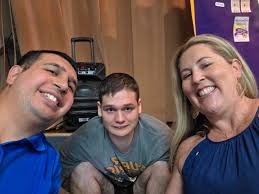 This week, Gilbert was honored by our local Lions club. He is the 1st  athlete from Whittier to compete in the USA Special Olympics. I also became  one of the newest Lion!