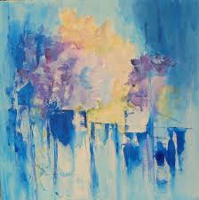 Check spelling or type a new query. Flowers In Blue Yellow By Aase Lind 2018 Painting Acrylic Pen On Canvas Singulart