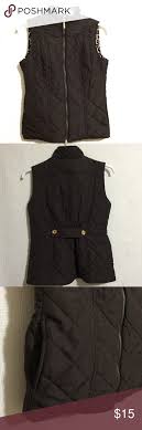Dress Barn Reversible Vest Size Small Women Dressbarn Quilted Reversible Full Zip Vest Sleeveless Jacket Size S A Really Cute Vest Th My Posh Picks