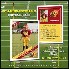 Check spelling or type a new query. 2020 Football Card Template Perfect For Trading Cards For Your Team For Use In Photoshop Easily