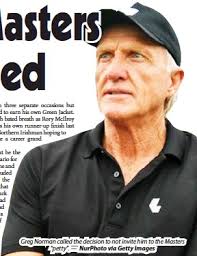 Greg Norman Masters snub explained