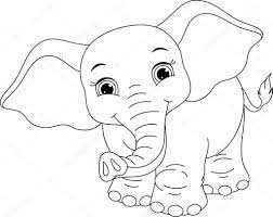 Pak je kleurpotloden of stiften, print je favoriete dieren bekijk hieronder alle kleurplaten met vissen. Olifant Schattige Baby Dieren Kleurplaten Coloring And Drawing