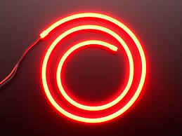 Flexible Silicone Neon Like Led Strip 1 Meter Red Australia