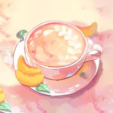 I’ll drink cow’s milk, goat’s milk,. Cute Patterns Wallpaper Latest Click To View Peach Milk Tea Animation By Toasterkiwi On Deviantart Latest Aesthetic Drawing