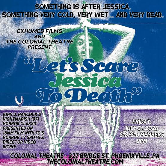 Exhumed Films Presents: LET'S SCARE JESSICA TO DEATH on 16mm » The Colonial  Theatre