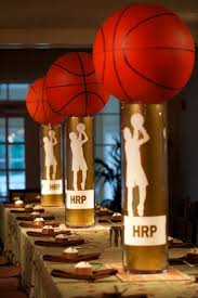 Bar Mitzvah Decorations Slam Dunk Ideas For Basketball Themed Bar Mitzvah Centerpieces Mitzvah Centerpieces Basketball Centerpieces Bar Mitzvah Centerpieces