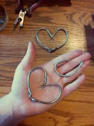 Burned Beach Driftwood Anniversary Sign With Fish Hook Heart Etsy In 2021 Anniversary Sign Fish Hook Jewelry Anniversary Dates