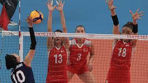 Volleyball is a team sport in which two teams of six players are separated by a net. 1l8 J4iyhunvam