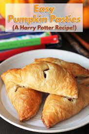 Pumpkin Pasties A Harry Potter Recipe Recipe Pumpkin Pasties Harry Potter Food Pasties Recipes