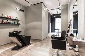 Beauty salon opening hours, contacts, reviews. Bailas Contemporary Coiffure Hair Salon By Betty Und Betty Dusseldorf Germany Beauty Salon Design Salon Interior Design Salon Interior