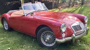 Image result for Cherry Red 1961 MG