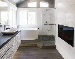 With little room for an extra cabinet or standing shelves one of the best small its the perfect blend when both a shower and tub are needed. How You Can Make The Tub Shower Combo Work For Your Bathroom