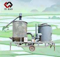 Hot Air Circulating 6 Tons Paddy Rice Dryer Grain Drying Machine with Burner