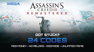 Get protected today and get your 70% discount. Assassin S Creed Iii Remastered Cheats No Reload Godmode Trainer By Megadev Youtube