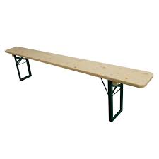Banc Pliant Kermesse En Bois Et Acier De 4 5 Places Doublet