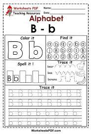 On this page you will find lots of fun, creative, and unique ideas for teaching kindergarten kids their alphabet letters, matching upper and lowercase . Letter B B Activities Free Printables Worksheets Pdf