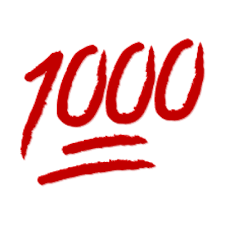 1000 or thousand may refer to: Keep It 1000 Emoji By Philrivr On Deviantart